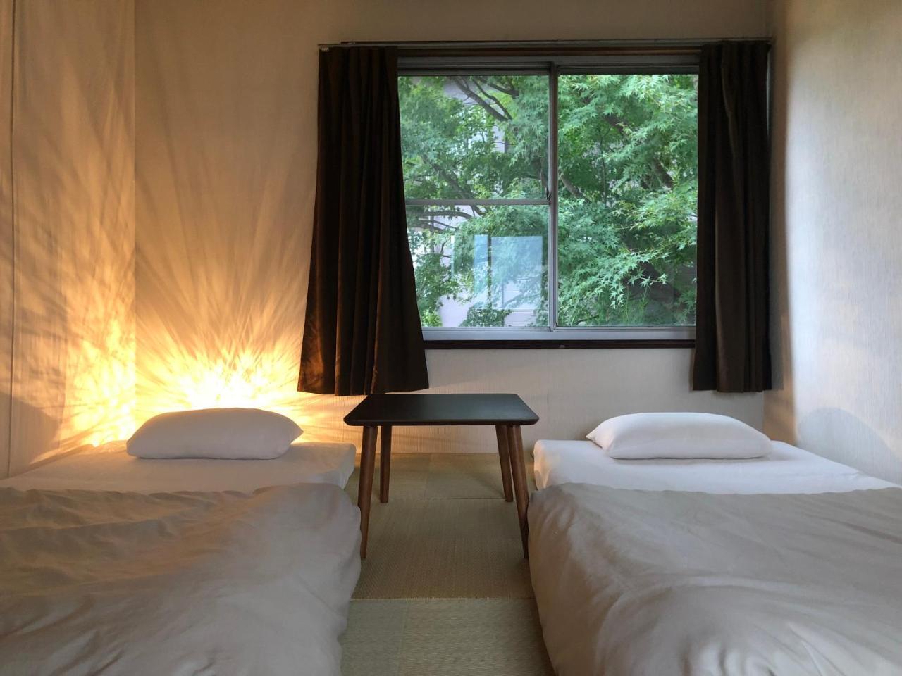 Hostel Fuji Matsuyama Base Fujiyoshida Exteriör bild